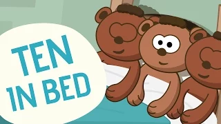 Ten in bed - Nursery Rhymes - Toobys