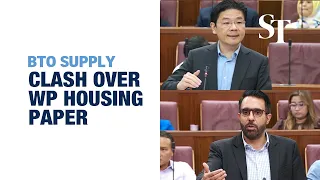 Lawrence Wong and Workers' Party clash over WP Housing Paper | In Parliament