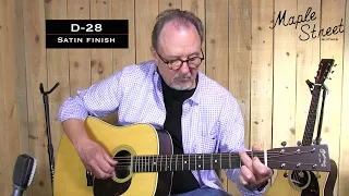 Martin D-18 and D-28 Gloss vs Satin