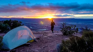 SOLO OVERNIGHT in CANYONLANDS National Park