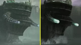 Shadow of the Colossus Remake vs Original All Collosus Cutscenes Comparison