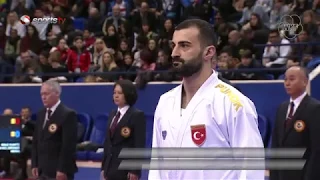 Uğur Aktaş vs Nikola Malovic - Kumite 84kg - Karate 1 Premier League Paris 2020