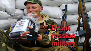 drunk russians millitary, real video 24.09.2022