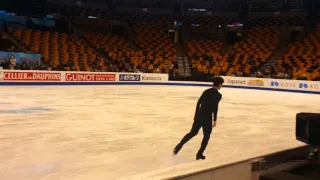 Han YAN 2016 0329 Worlds SP run through