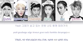 EXO-K - Don't Go (나비소녀) (Color Coded Han|Rom|Eng Lyrics)