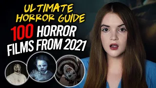 100 HORROR FILMS FROM 2021 | THE ULTIMATE HORROR GUIDE | Spookyastronauts