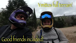 Awesome cold day at Ymittos! MTB in Greece!