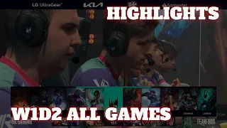 LEC W1D2 All Games Highlights | Week 1 Day 2 LEC Winter 2023