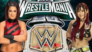 BAYLEY VS IYO SKY | WWE WOMENS WORLD CHAMPIONSHIP MATCH | WRESTLEMANIA 40 *PREDICTION*