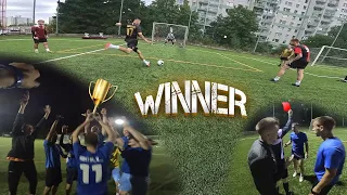 Winning the most intense soccer tournament, FINAL, red card | First Person football.