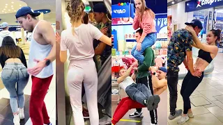 CRAZY PRANK WORKOUT In The SHOP (prt.11))