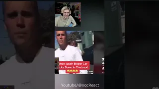 xQc React - Justin Beiber held hostage in hood