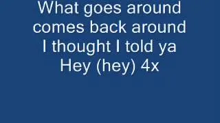 Justin Timberlake WHAT GOES AROUND COMES AROUND last part lyrics!