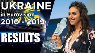 🇺🇦 Ukraine in Eurovision - Top 8 Results (2010 - 2019) with details (jury and televoting points)