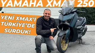 Yeni Yamaha XMAX 250 Techmax | Türkiye'de İlk Sürüş