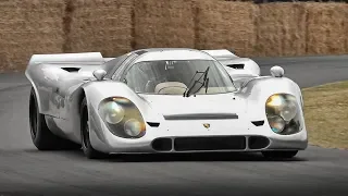 Count Rossi's road-legal Porsche 917K in action at Festival of Speed 2019!