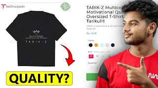 I Ordered Custom T-Shirts From TeeShopper | How You Can Make Your Own T-Shirt Brand?
