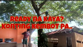 5 days to go na lang | Nag linis na sa paligid | Putol ng patay ng mga sanga ng acacia..