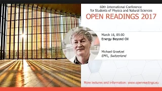 Energy Beyond Oil, Michael Graetzel