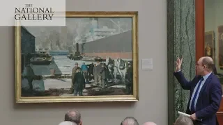 George Bellows's 'Men of the Docks' | The National Gallery