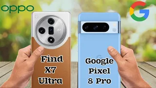 Oppo Find X7 Ultra 🆚 Google Pixel 8 Pro Full comparación en español.