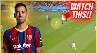 How to be the PERFECT REGISTA like Sergio Busquets!!!