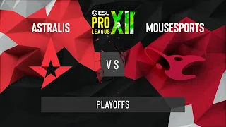 CS:GO - Astralis vs. mousesports [Nuke] Map 3 - ESL Pro League Season 12 - Playoffs - EU