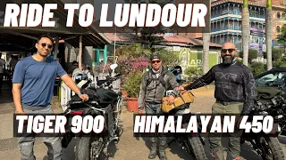 Can Himalayan 450 match a big ADVs cruising speed ? - Ride to Landour with @abhinavbhatt