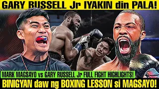 🥊GARY RUSSELL Jr, IYAKIN PALA! LUTO daw ang PANALO ni MARK MAGNIFICO MAGSAYO! FULL FIGHT HIGHLIGHTS!