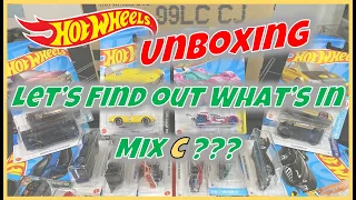 What's in the Hot Wheels 2024 C Case? #unboxing #fyp #hotwheels