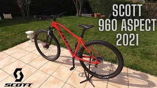 Scott Aspect 960 (2021). Mountain Bike. Cinematic Detail Views.