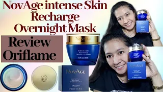 REVIEW - NOVAGE INTENSE SKIN RECHARGE OVERNIGHT MASK #produkoriflame #revieworiflame #oriflame