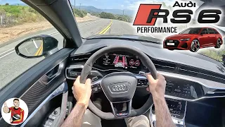 The Audi RS6 Performance is a Wonder[fül] Wagon (POV Drive Review)