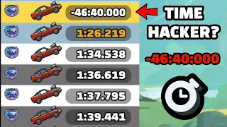 😱I SPOTTED A TIME HACKER IN EVENT!! - Hill Climb Racing 2