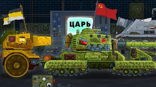 An attempt to reborn the Soviet monster! Grozny is looking for the Tsar - Cartoons about tanks