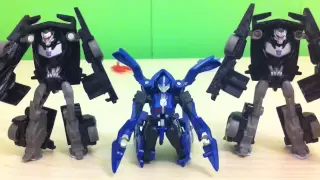 Transformers Prime Stop Motion: Desktop Danger Part 2.