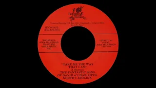 The Fantastic Sons Of David Of Charlotte, North Carolina – Take Me The Way That I Am (Pinewood)