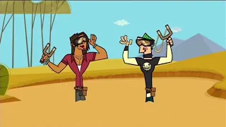 Total Drama World Tour: Quicksand Scene