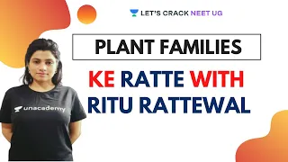 Complete Plant Families in One-shot | NEET Biology | Target NEET 2020