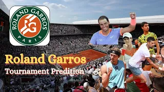 ROLAND GARROS 2024 DRAW PREVIEW | MY PREDICTIONS | DJOKOVIC ALCARAZ EASY DRAW 🤔| NADAL ZVEREV⚠️