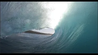 POV BARRELS FROM THE NORTH SHORE