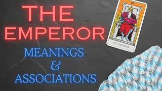 The Emperor Tarot card - General meanings and associations #theemperor  #tarotary #tarotcards