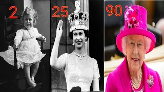 Queen Elizabeth // From 0 to 95 Years Old #queenelizabeth