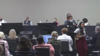 Woman removed from City Council meeting after a heated discussion