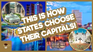 How Do US States Choose Their Capitals?