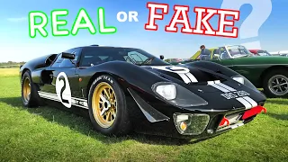 REAL or REPLICA? £Million Car Fakes on Show!