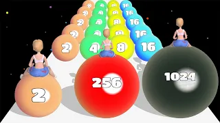 Bouncy Ball 2048 - MAX Level 1024