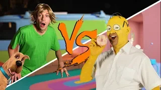 SALSICHA vs. HOMER SIMPSON ♫