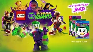 Анонсовый трейлер игры LEGO DC Super-Villains!