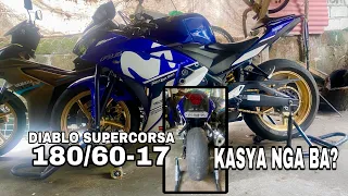 KASYA NGA BA ANG 180/60-17 NA REAR TIRE PARA SA YAMAHA R3 NA NAKA RACING BOY MAGS RB5 3.0 / 5.0 ?